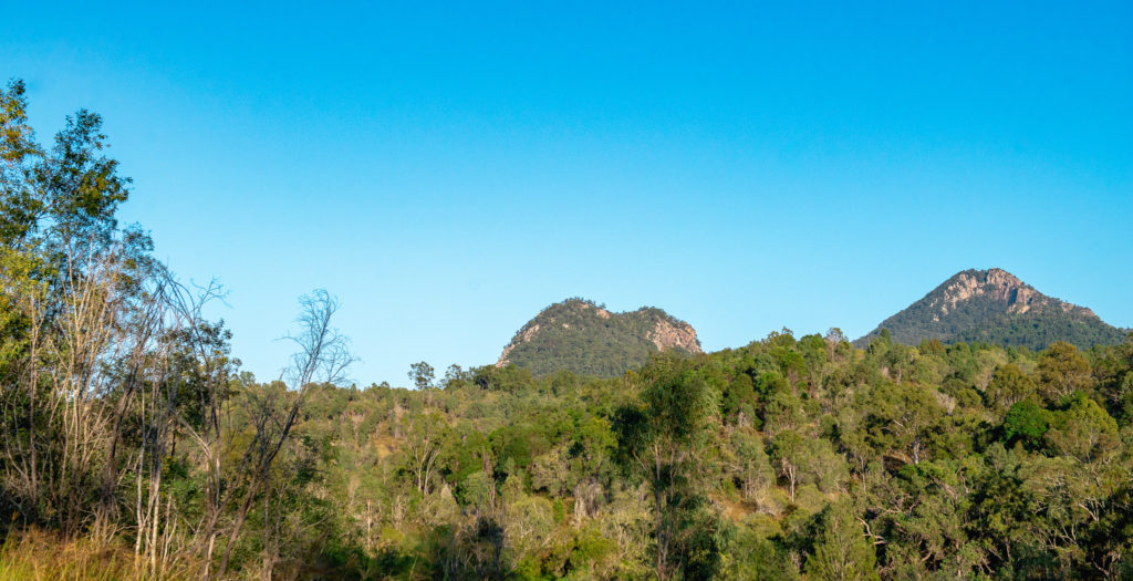 Mountains in the Calvert to Kagaru section of Inland Rail