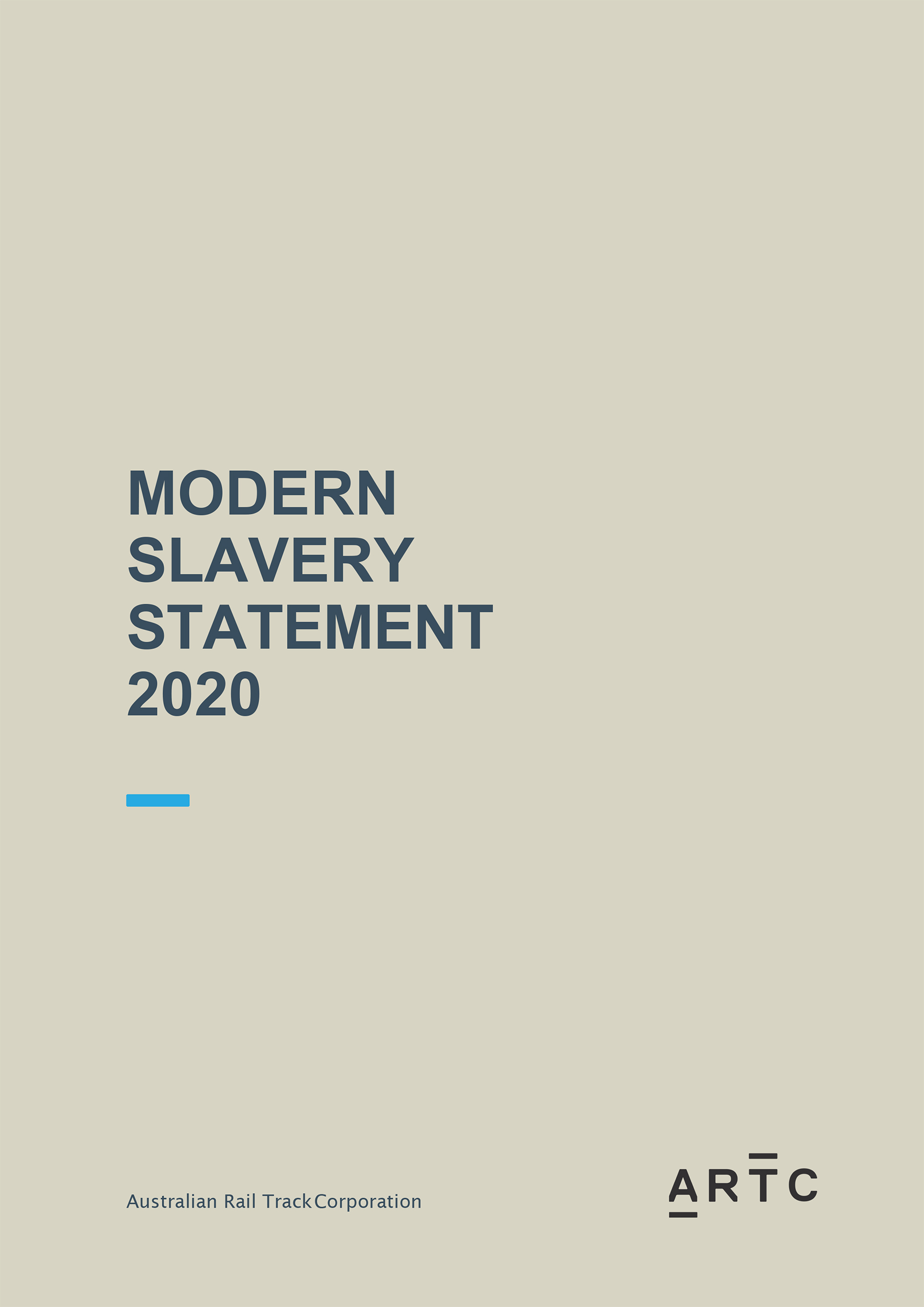 ARTC Modern Slavery Statement