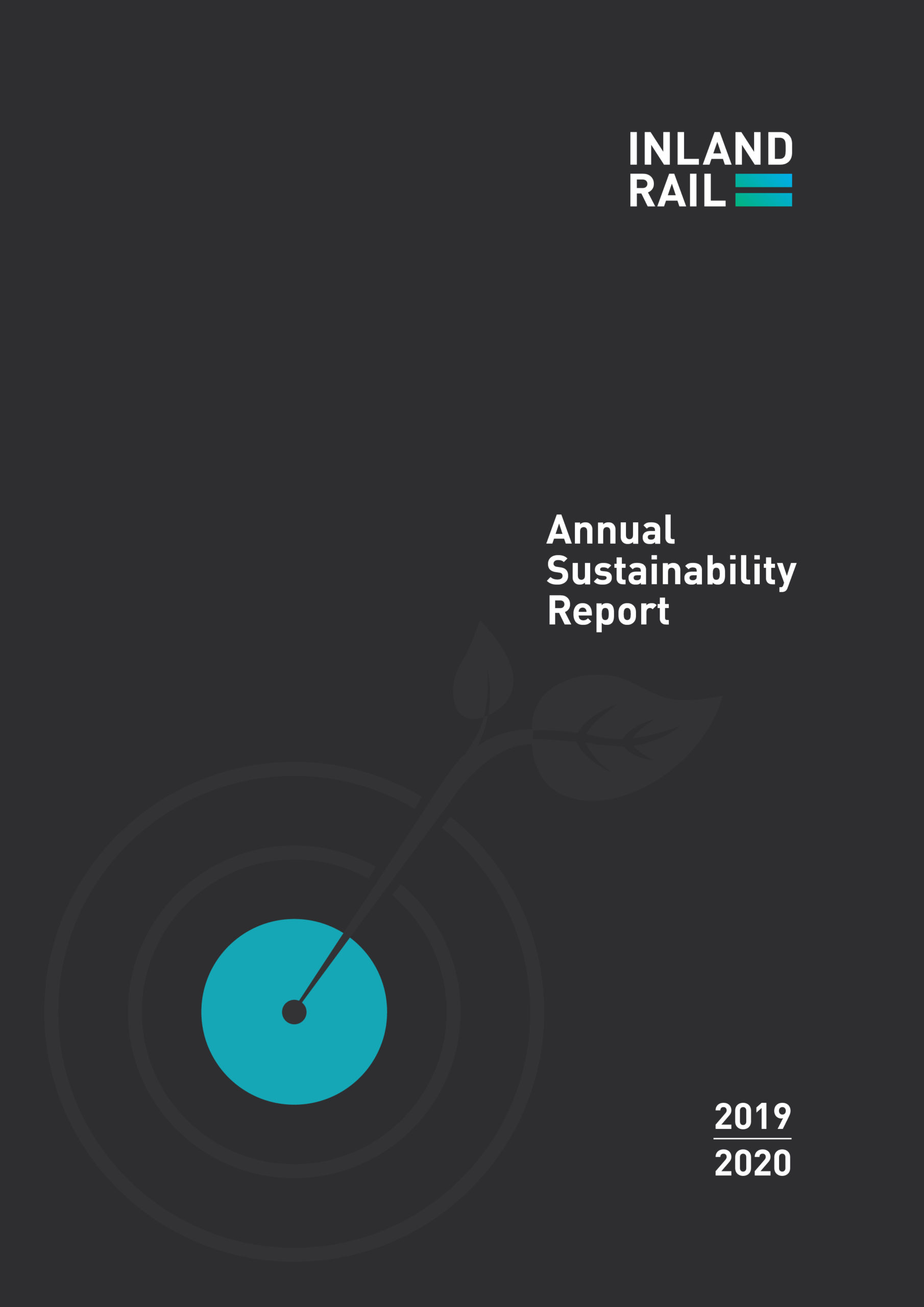 Inland Rail Annual Sustainability Report 2019-20 cover
