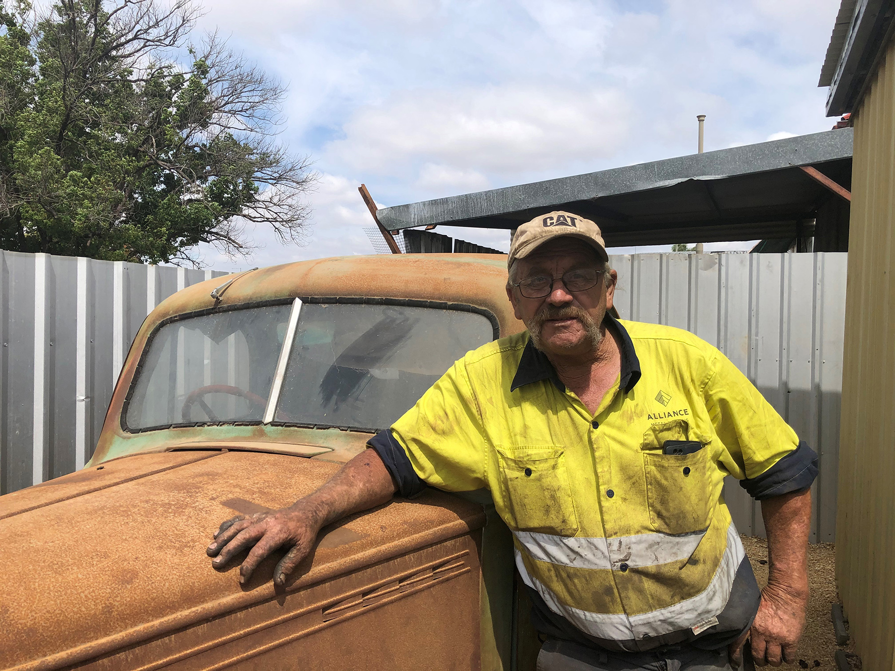Bruce Rose, Moree resident and number one thermit welder, helped Inland Rail with noise monitoring