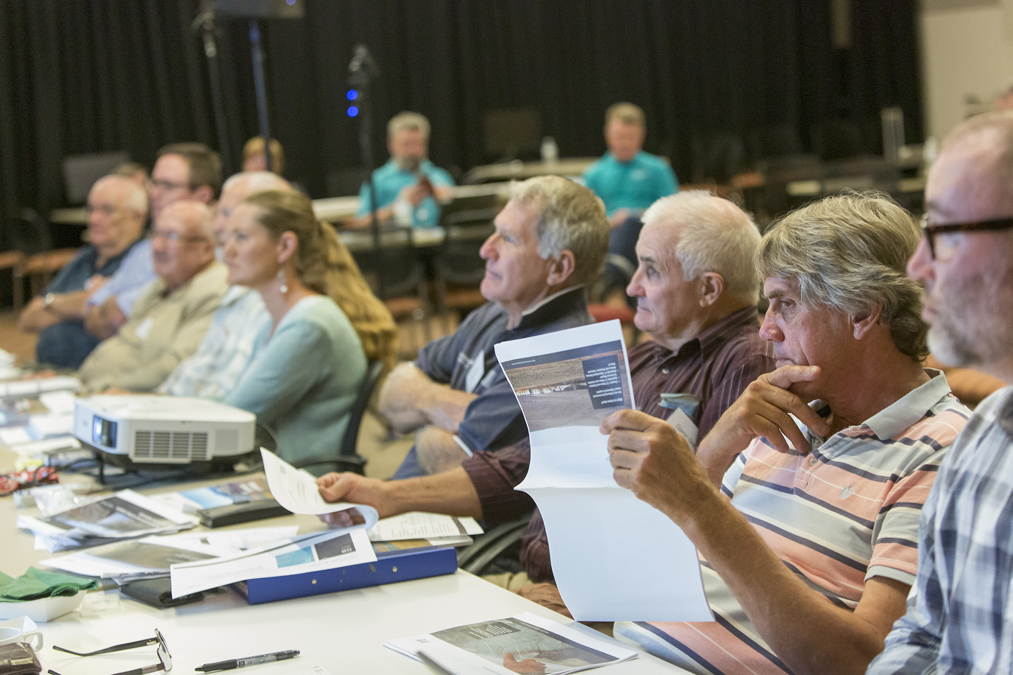 Attendees participating in a Lockyer Valley CCC meeting