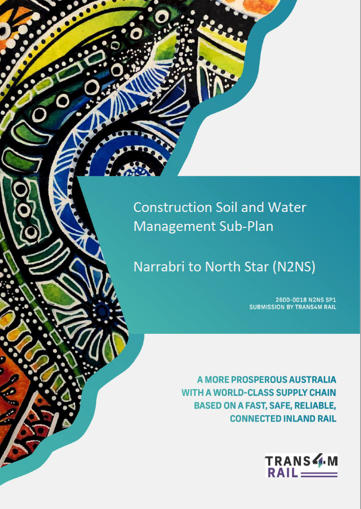 Thumbnail of document cover for Narrabri to North Star Construction Soil and Water Management Sub-Plan