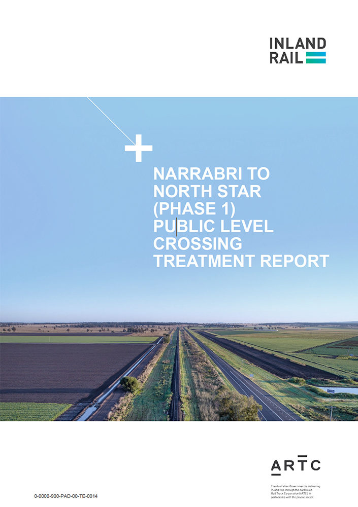 Thumbnail image of the Narrabri to North Star (Phase 1) Public Level Crossing Report