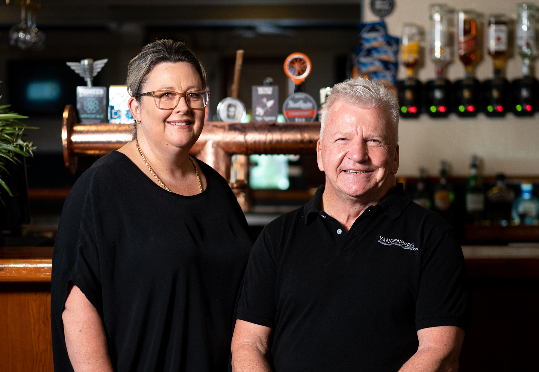 Grant Clifton and Kim Featherston are the faces of the Vandenberg Hotel