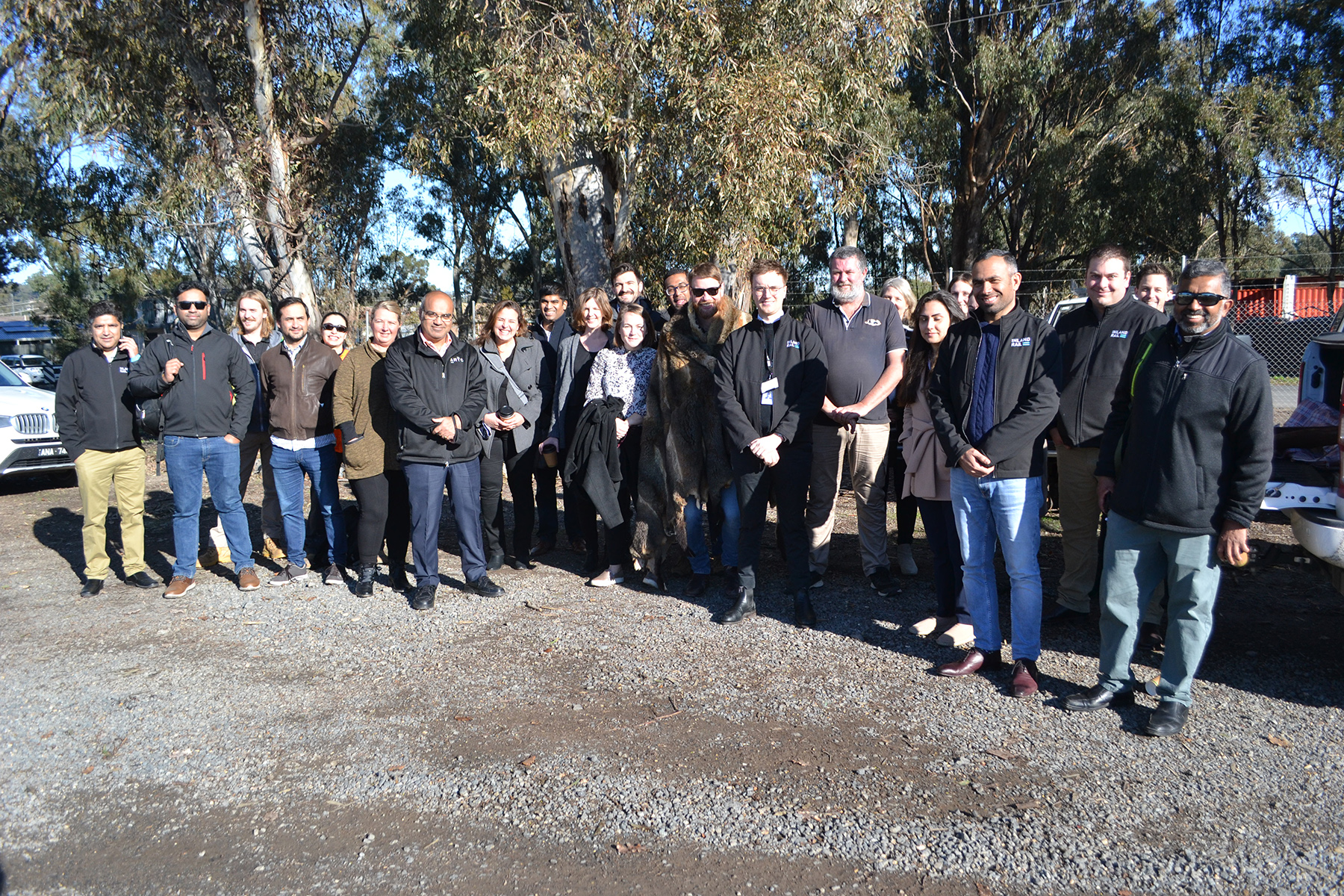 The Taungurung Land and Waters Council Aboriginal Corporation with the ARTC Inland Rail Tottenham to Albury project team