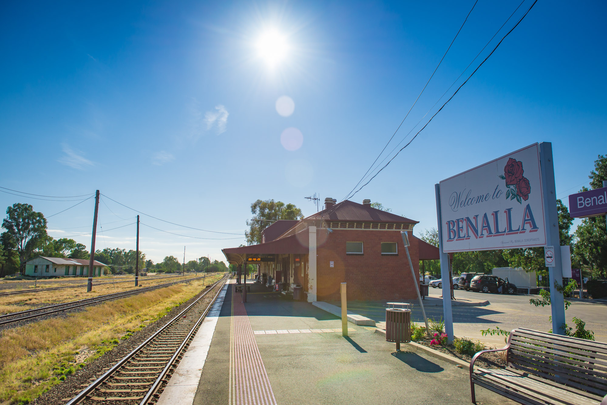 Benalla train station