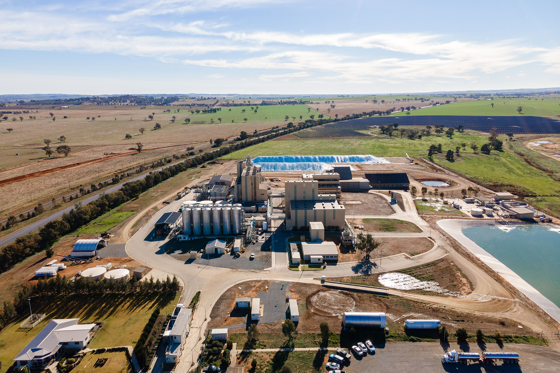 Riverina Oils is on the doorstep of the Inland Rail Albury to Illabo alignment and the Riverina Intermodal Freight Terminal