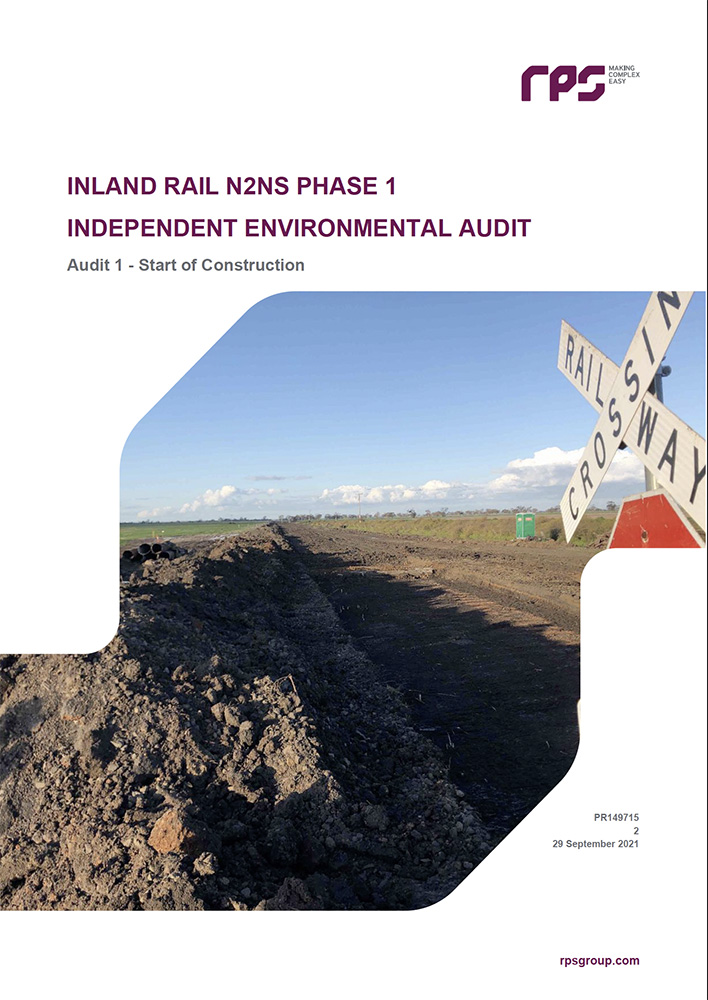 Thumbnail of the cover of the Narrabri to North Star Independent Environmental Audit 1