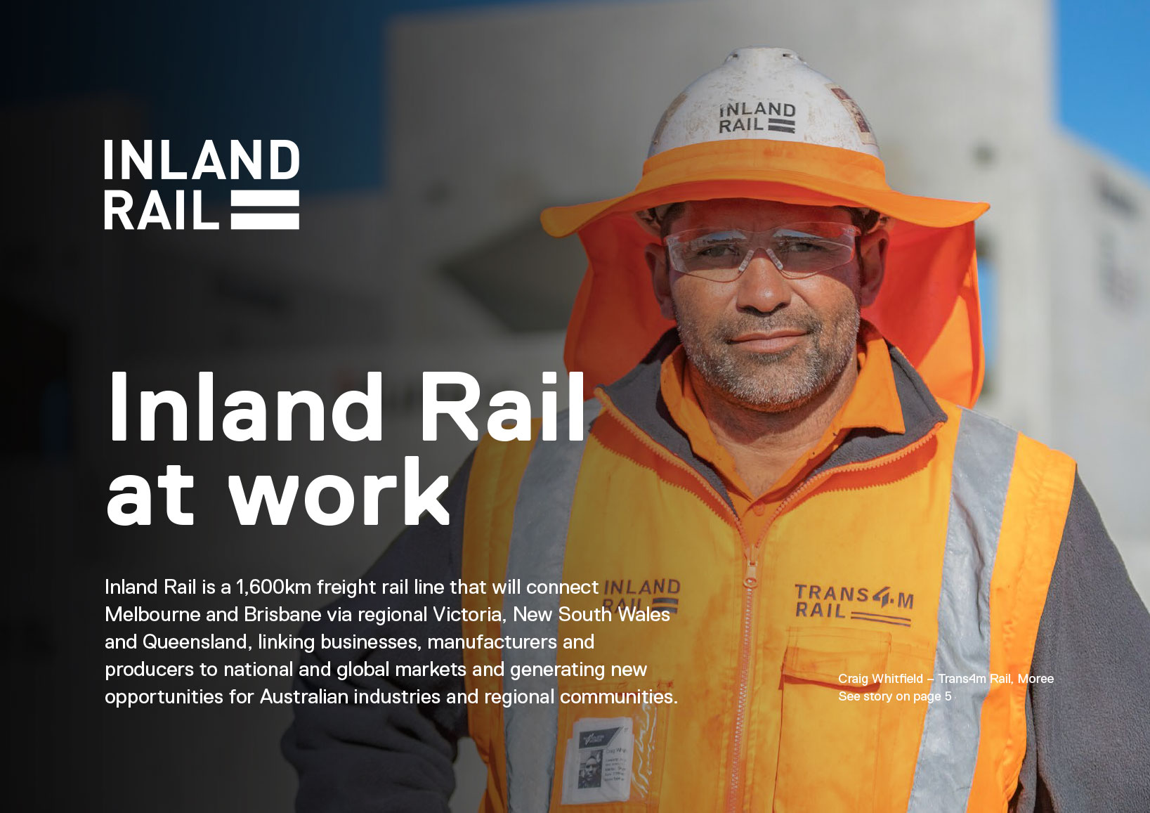 Image thumbnail of Inland Rail at work brochure