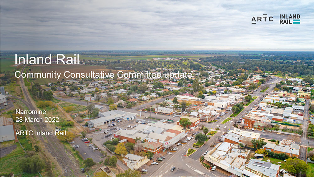 Thumbnail of the Narromine CCC presentation - March 2022