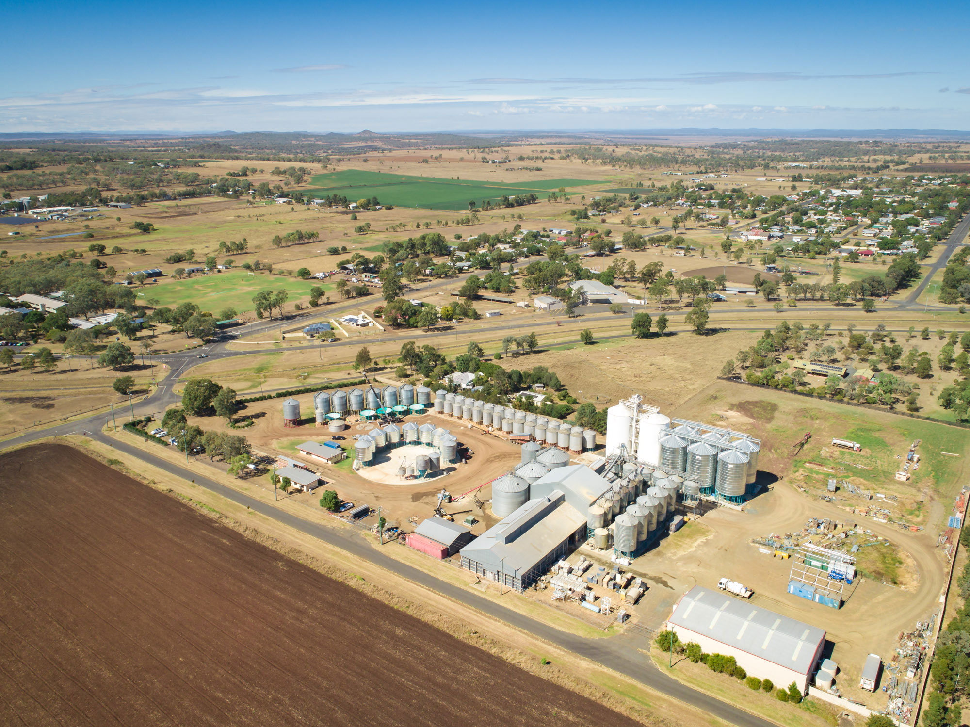 Aerial view of Pittsworth