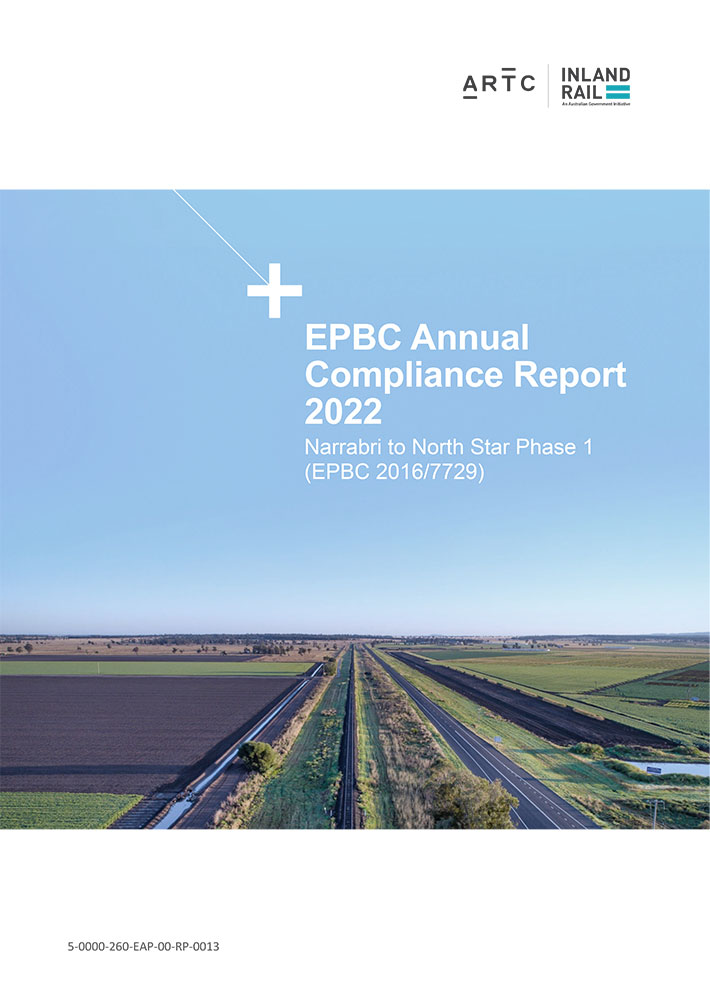 Thumbnail image of EPBC Annual Compliance Report 2022 - Narrabri to North Star Phase 1