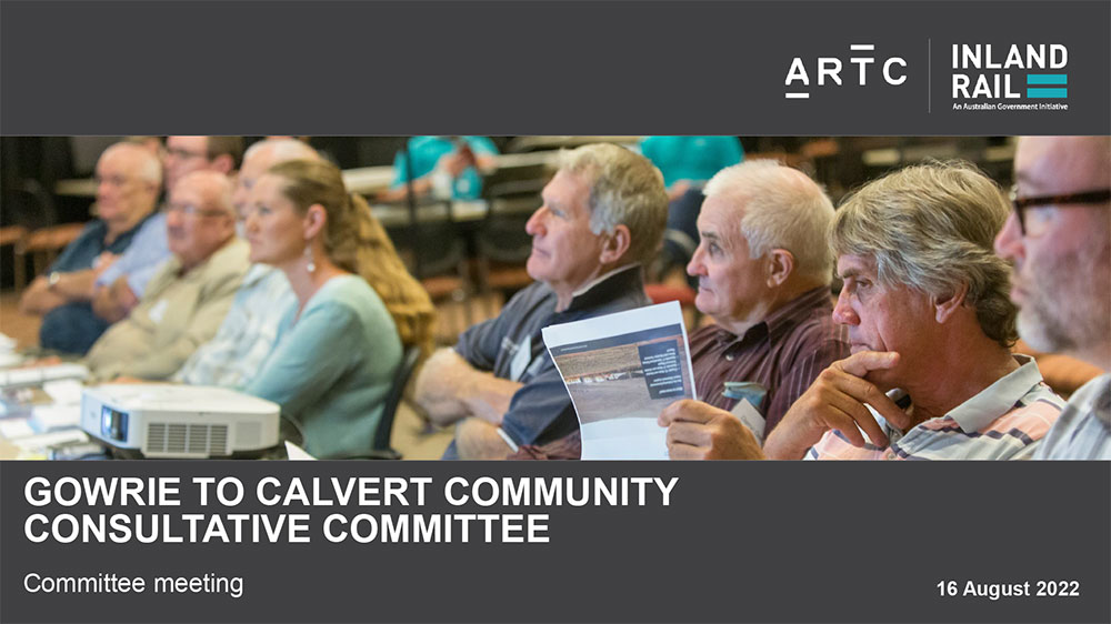 Image thumbnail for Gowrie to Calvert CCC meeting presentation - 16 August 2022 document