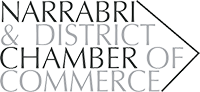 Logo and Link to the Narrabri and District Chamber of Commerce