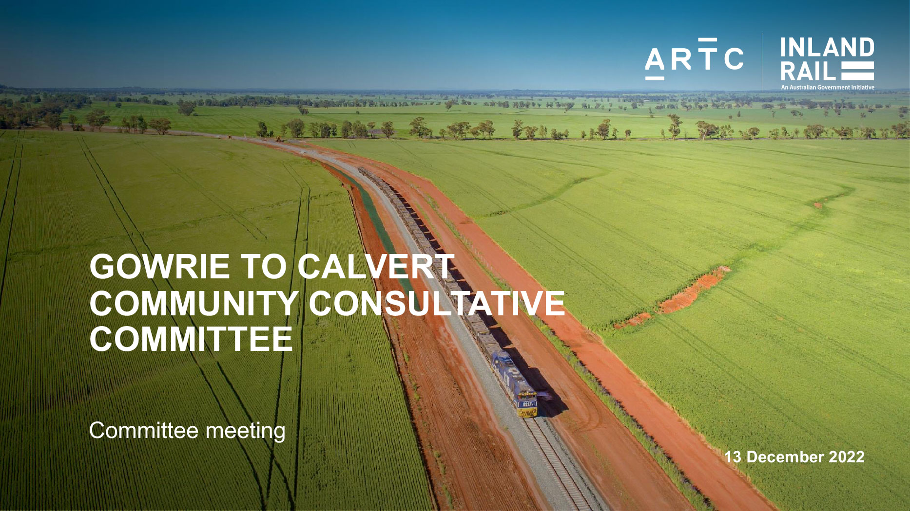 Image thumbnail for Gowrie to Calvert CCC meeting presentation - 13 December 2022