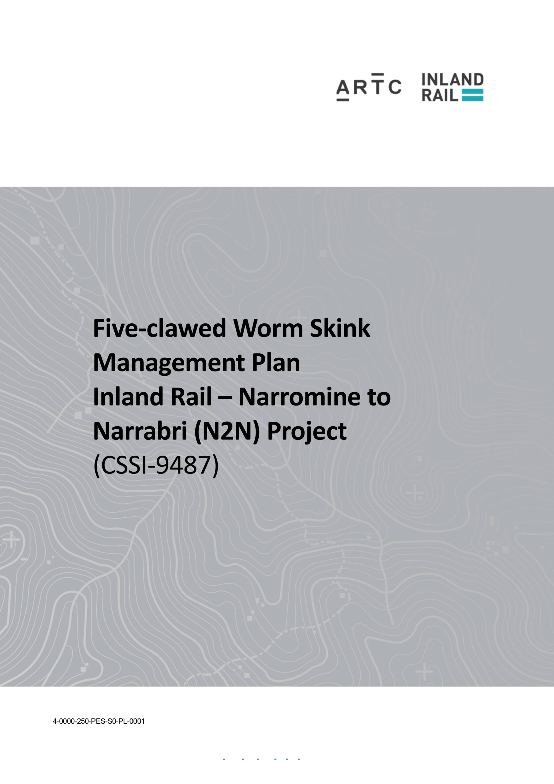 Image thumbnail for Five-clawed Worm Skink Management Plan