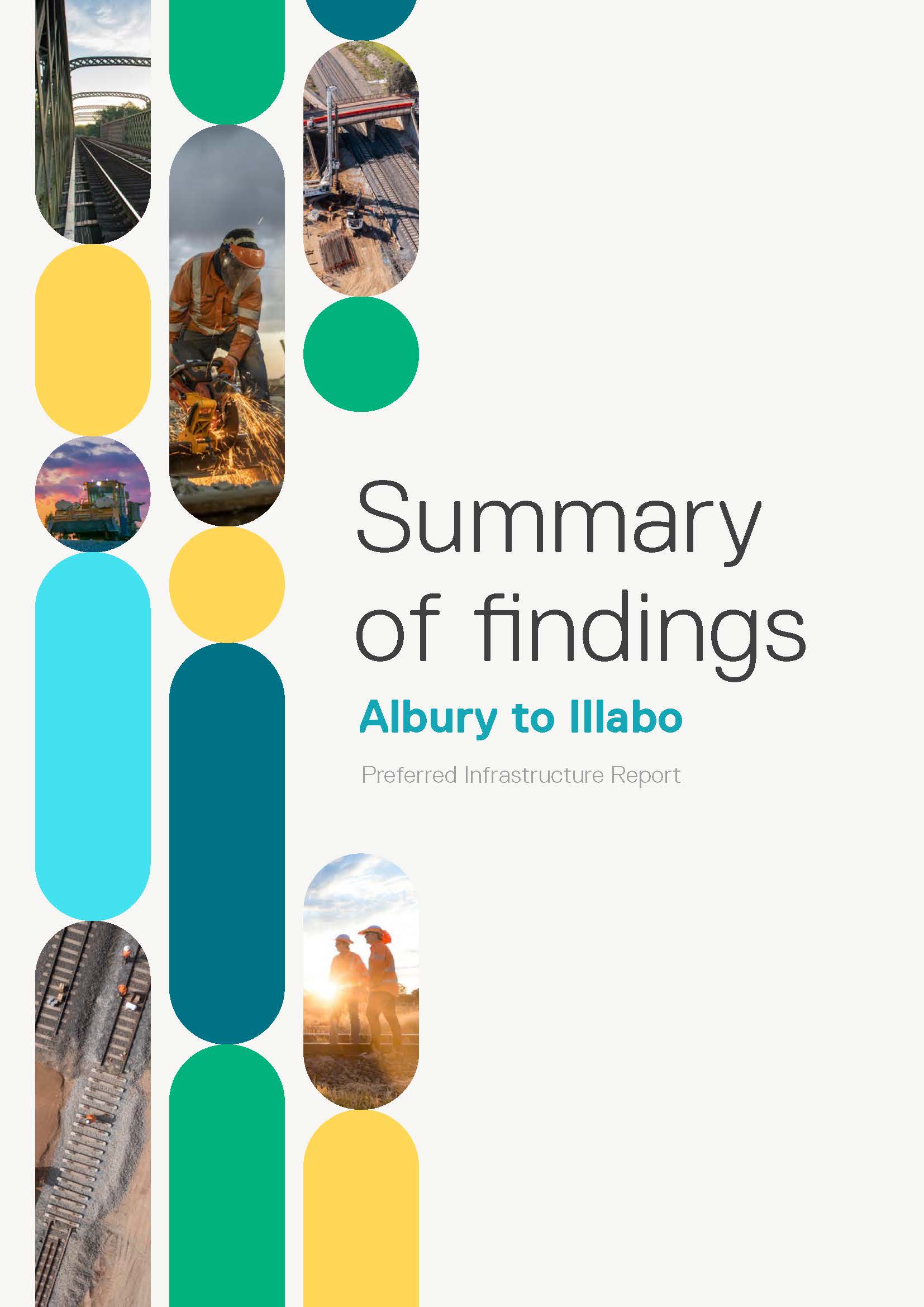 Image thumbnail for Albury to Illabo PIR Summary of Findings