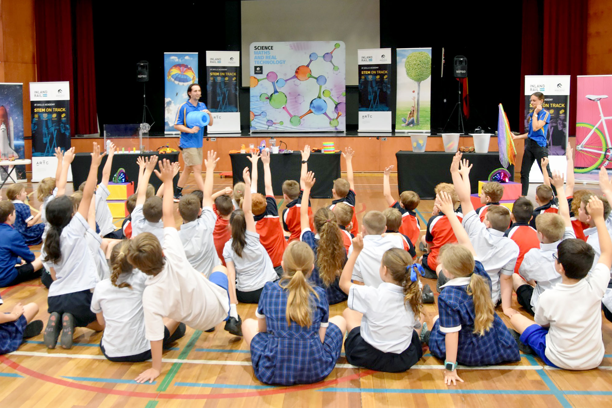 SMART Science Show at Victory Lutheran College in Wodonga