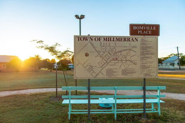 Millmerran town, Queensland.